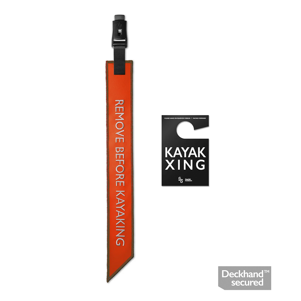 Kayak Safety Flag - Vivid Orange